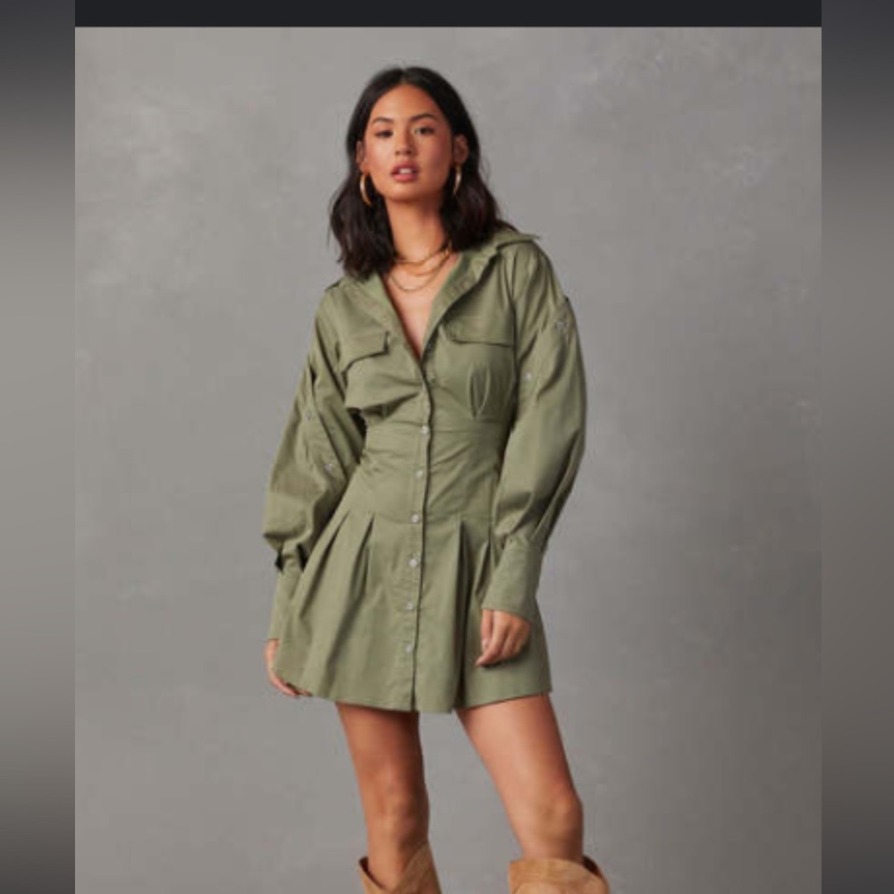 Button Down Dress - Picture 4 of 6